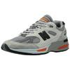 New Balance 991v2 Сделано в Англии Зимние расклешенные кроссовки унисекс Серый Пеликан Abbey-Stone U991BS2