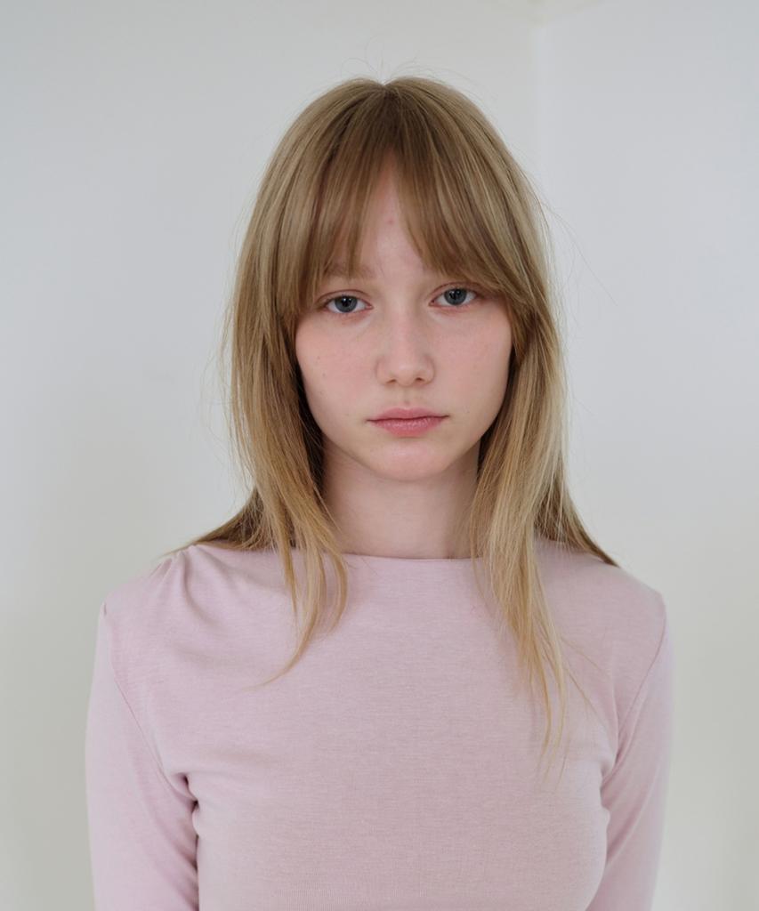 AHWE Shirred Boatneck Top_Light Pink