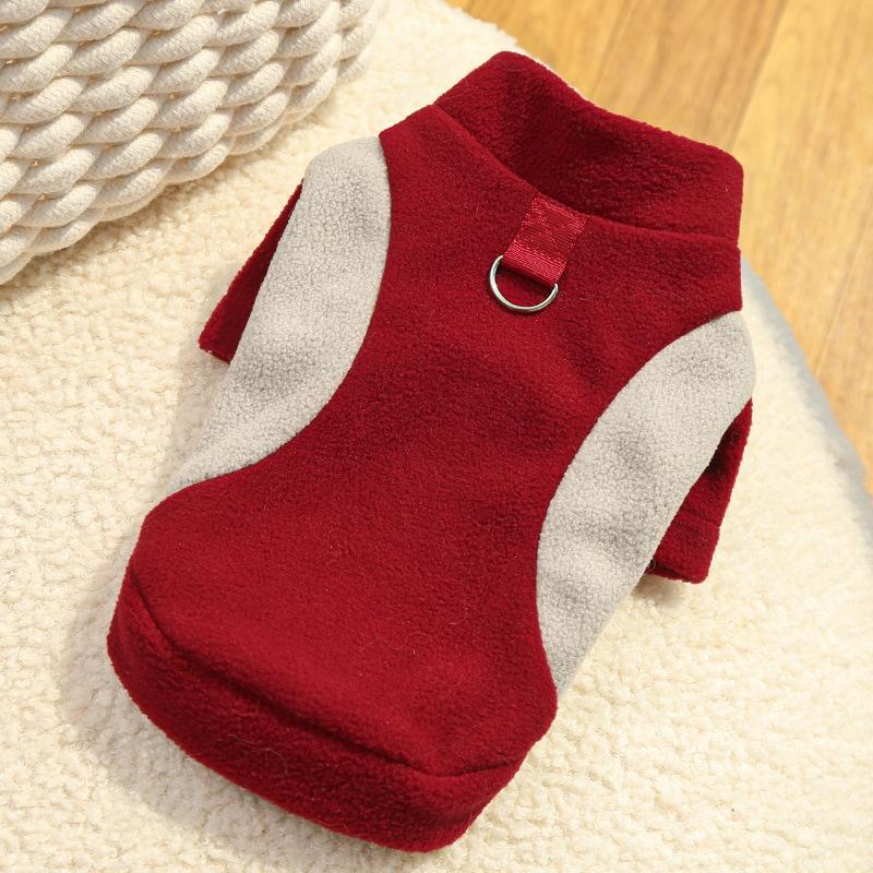 Autumn and Winter Dog Clothing, Cat Shirts, Pet Base Shirts, Cat Clothes, Dog Supplies, Fleece Sports
