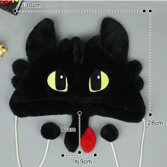 Милая вязаная шапка с мультяшным драконьим ушком, модная парная вязаная шапка, осенне-зимняя теплая удобная шапка