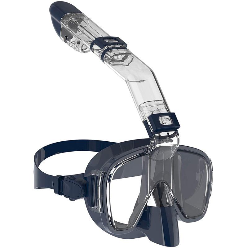 Waterproof Anti-Fog Detachable Diving Mask with Nose Breathing