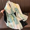 2023 New Silk Scarf, Long New Silk Scarf, Vacation Fashion Sunscreen Scarf