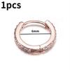 1 шт. Круглые Маленькие Крошечные Серьги-Кольца Ювелирные Аксессуары Украшения Подарки