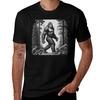 Bigfoot Stroll T-Shirt T Shirt Man Luxury T Shirt Man Casual Anime T Shirts Oversize T-Shirt