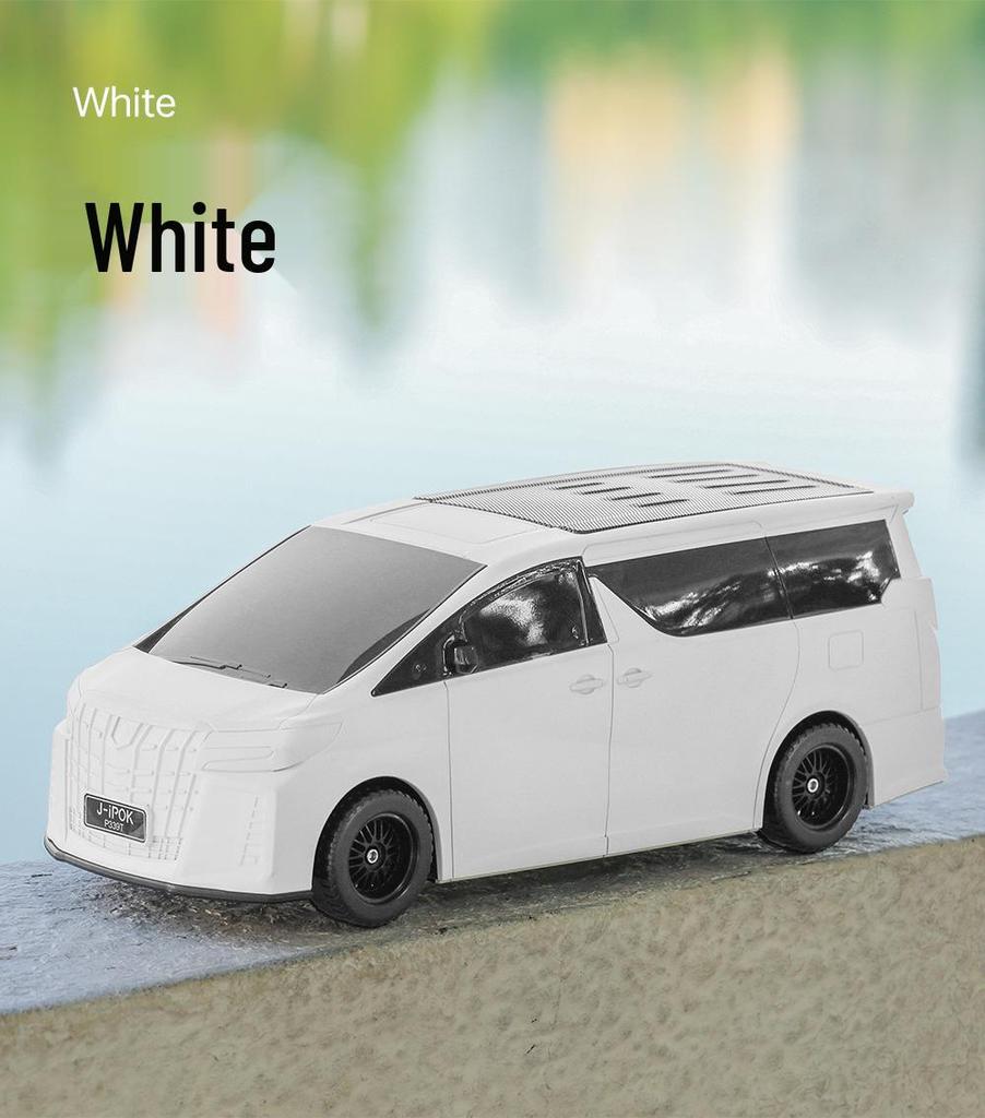 Solar Car Model Bluetooth Speaker - Creative Mini Wireless Audio Ornament P339T