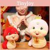 Of Year The Snake Mascot Plush Toy Cute Cartoon Zodiac Children Holiday Doll
