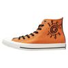 Naruto Shippuden X Chuck Taylor All Star High Naruto Unisex Sneakers Orange Pale-Magma Black A14836C