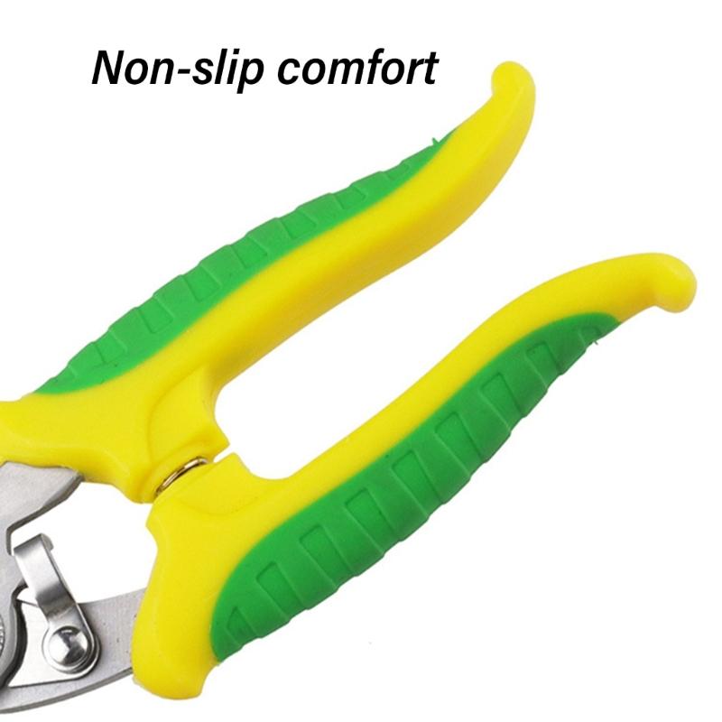 Профессиональные электрики ПВХ изолированные ножницы для проводов, острая режущая головка, для энтузиастов-самодельщиков безопасная обрезка проводов