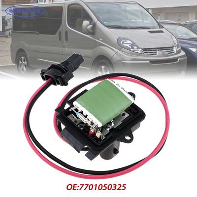 Для Renault Trafic Mk2 2001-2018 Vauxhall Opel Vivaro A Резистор вентилятора отопителя Мотор вентилятора Сопротивление 7E095926 Автоаксессуары