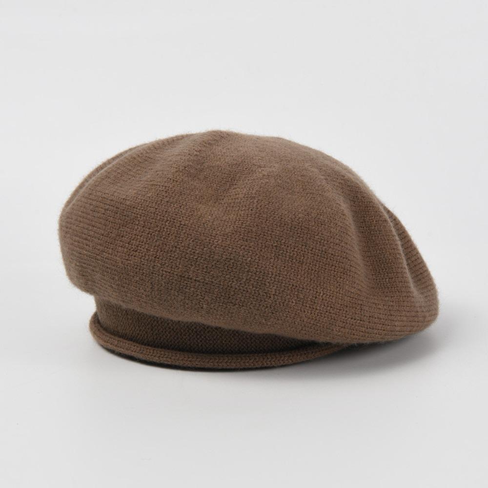 Универсальная восьмиугольная шапка Дышащая вязаная шапка Новые женские шапки газетчика