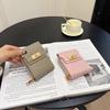 Women's Wallet Women's Small Wallet Women's Simple Texture Folding Fashion Short Clutch Wallet