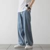 2024 Men's Trendy Loose Straight Jeans - Casual Fashion for Spring and Autumn