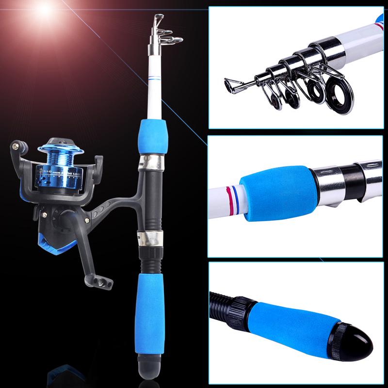 Набор удочек и спиннинговых катушек, мини-детская удочка из углеродного волокна, комбинированная удочка для карпа и баса