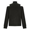 Women's Fashion Off-shoulder Sweater Pullover Loose Half-high Collar Long Sleeve Knit Cardigan