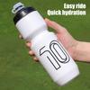 Бутылка для воды для велосипеда объемом 750 мл, большая емкость, портативная, легкая, для скалолазания, путешествий, спорта, спортзала, тренировок, езды на велосипеде, сжимаемая, питьевая бутылка