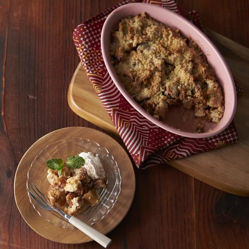 MIYAWO Bakeware Baker's Pound Cake Pan, Pink, 25cm Diameter X 10cm Depth X 6.5cm Height, Microwave, Dishwasher, and Oven Safe, BKS02-098