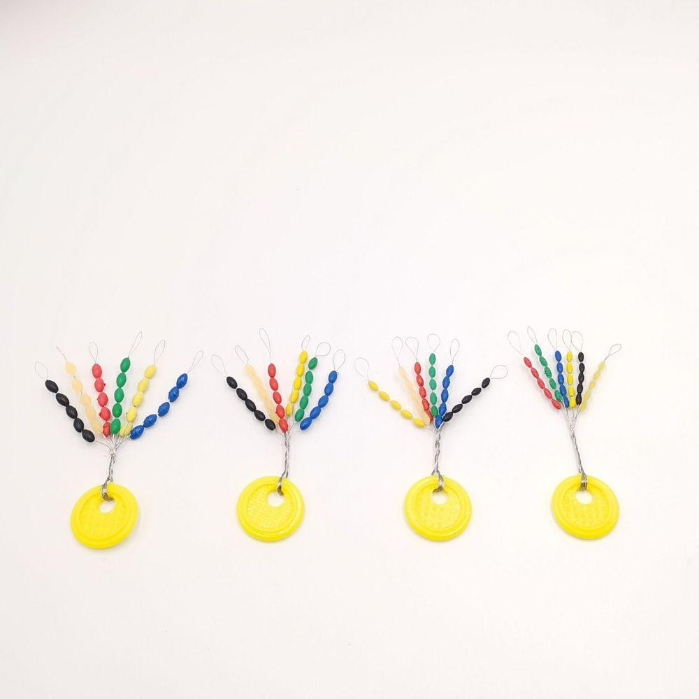 Float Stopper Connector Float Stops Fish Buoy Fishing Bobber Fishing Line Plug Float Space Beans