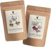 Herbal Mitra 100% Натуральный и Чистый Сандаловый Порошок в Наборе со Свекольным Порошком для Маски для Лица (200 г)
