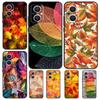 Colorful Leaves Case For OPPO Reno 10 Pro 4 5 6 7 8 Lite 8T 4Z 5Z OPPO Find X5 Lite X2 X3 Neo X6 Pro Cover
