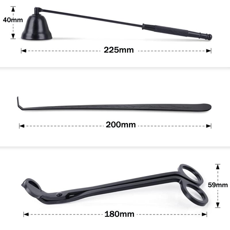 3/4 шт. Подавитель свечей, цельный инструмент, бытовые ножницы для ароматерапии, крючок для подавителя свечей, поднос, инструмент для резки свечей