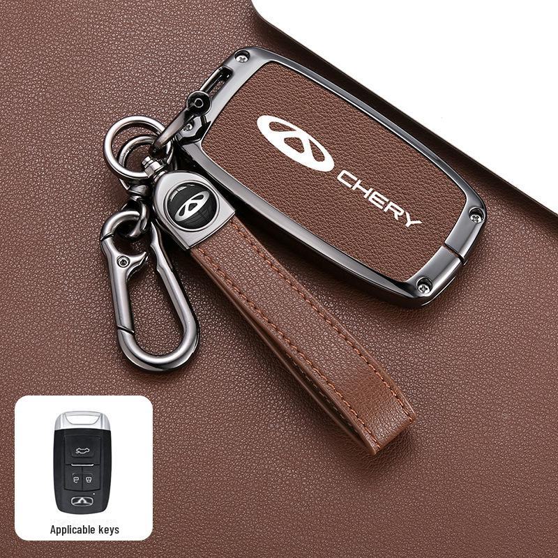 Чехол для ключа Chery Kaiyi и Xuanjie Pro - Корпус ключа для 21 модели - Стильный защитный чехол для мужчин.