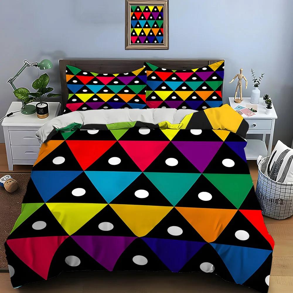 Comforter Geometric Designs Patterns Bedding Set 1 2 S Adult And Children Bedding Set Luxury Gifts