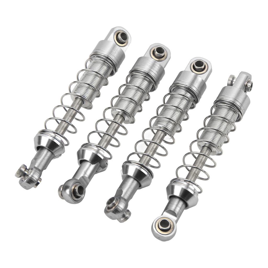 2 Pairs Aluminum Alloy Shock Absorber 60mm RC Car Modification Parts for WPL C14 C24 MN D90 99S