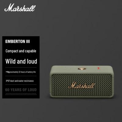Marshall Портативная Bluetooth-колонка Emberton III, вилка CN (адаптер в комплекте)