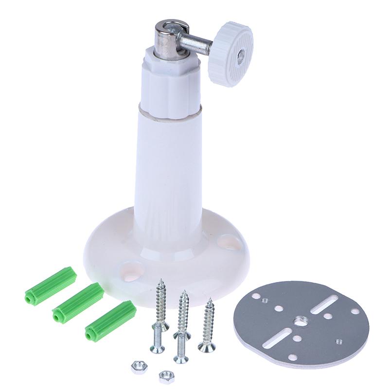 1 шт. Базовый кронштейн для умной камеры Без сверления Наклеивание Подвешивание Настенное крепление Перевернутая установка Держатель Крепление для комнатной камеры