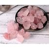 100 г Натуральный Минерал Розовый Кварц Кристалл Розового Кварца Необработанный Камень Камень для Ароматерапии Благовония Украшения для Дома