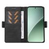 YIKATU YK-005 For Xiaomi 15 Pro Case PU Leather Wallet Phone Cover Skin Touch Feeling