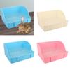 For Cage Corner Litter Pan Anti Splashing Pee Pan Tray Potty Trainer Cage Toilet Bedding Box for Ferrets Rats Guinea Pigs