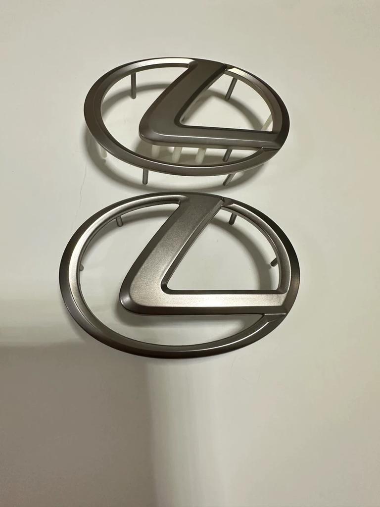 For Lexus Es200 Es260 Es300 Gs300 Rx300 Rx450 Gx460 Gx470 Lx570 Is350 Steering Wheel Badge Champagne gold