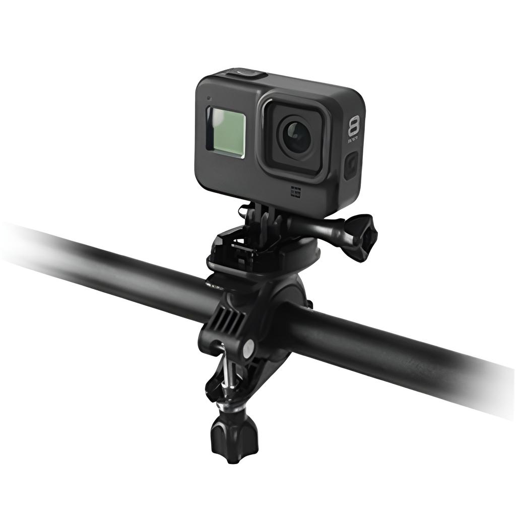 For 0.35-1.4inch Tube Gopro Pole Mount Motorcycle Bicycle Handlebar Clamp Bracket for Gopro Insta360 DJI Support Accessories