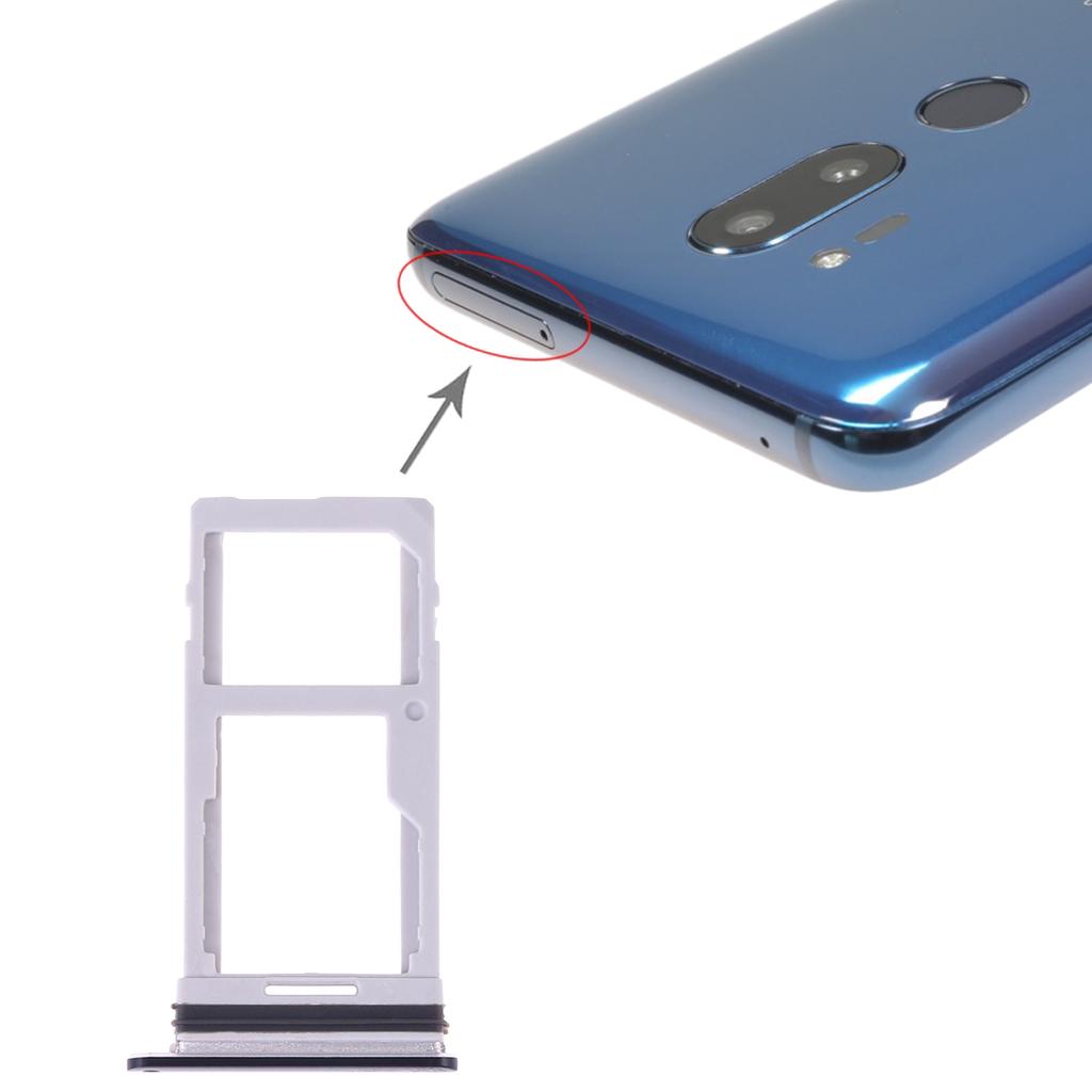 Лоток для SIM-карты + Лоток для SIM-карты / Лоток для карты Micro SD для LG G7 ThinQ G710 G710EM G710PM G710VMP G710ULM