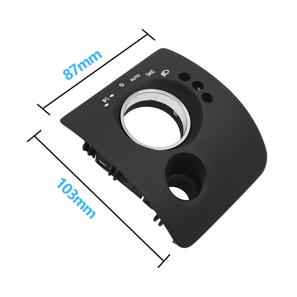 RHD правый водитель автомобиля передняя фара переключатель крышка накладка для Mercedes Benz W164 ML GL 300 350 450 500