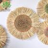 Moroccan Style Straw Woven Wall and Headboard Hanging Decoration