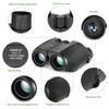Professional Binoculars, 10x25 BAK4 Prism, High Powered Binocular, Portable Hunting Telescope