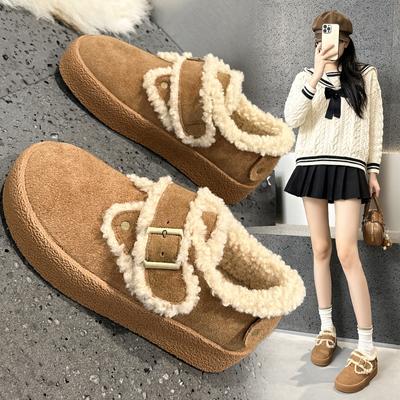 Женские зимние ботинки Bone Retro с флисовой подкладкой, новые зимние ботинки на платформе с хлопковой подкладкой, женская обувь