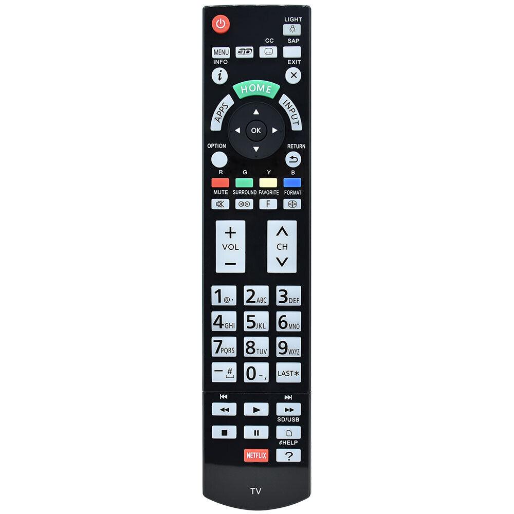 Новый пульт дистанционного управления N2QAYB000862 для телевизора Panasonic TC-P55VT60 TC-P60VT60 TC65AX900U TC85AX850U TC58AX800 с подсветкой