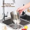 Устойчивый держатель для ложек из нержавеющей стали, легко моющийся, стойка для хранения крышек от кастрюль, обеденный стол
