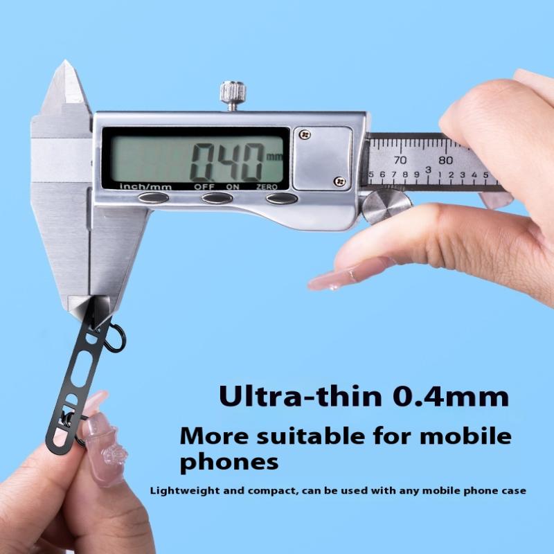 Металлическая подвеска-петля для телефона, модернизированное кольцо с двойным отверстием для пряжки, патч-шнурок для мобильного телефона, запасная часть для чехлов для iPhone