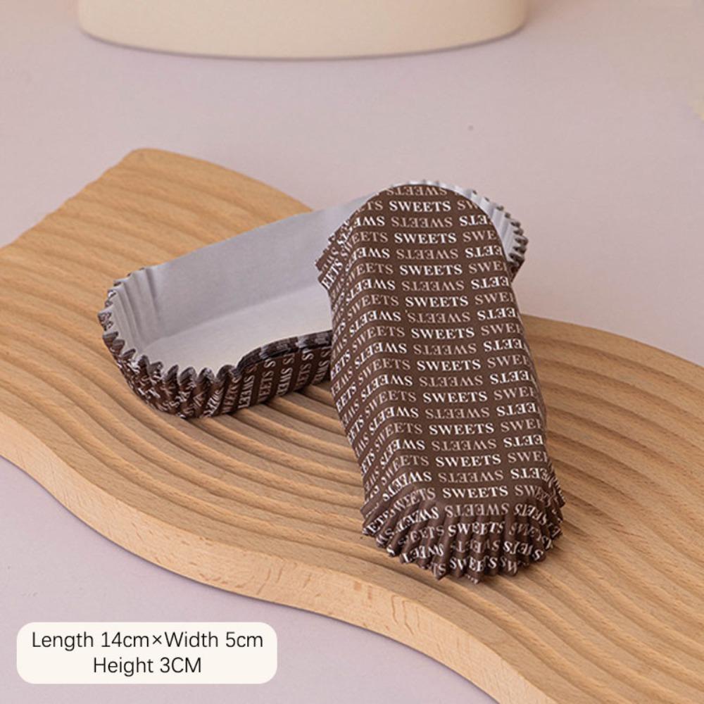 100Pcs Oil-proof Cake Base Trays Disposable Baking Cups Cupcake Liners  for Birthday Party Decor