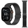 Титановый миланский браслет для Apple Watch Ultra 3 Ремешок 49 мм 46 45 41 42 44 correa bracelet Ремешки Серия 11 10 9 8 7 6 5 SE \'poi9