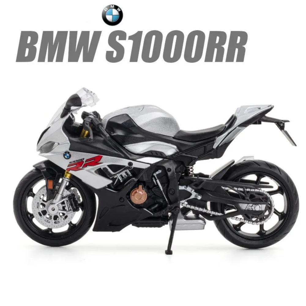 Масштаб 1:12 BMW S1000RR Honda CBR1000RR Сплав Литье под давлением Мотоцикл Машина Миниатюрная Модель Игрушки Колесо Рулевое Управление Транспортные средства для Мальчиков Подарки