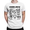 Футболка Viagra Boys Летние Винтажные Футболки 100% Хлопок Популярная Футболка для Мужчин Короткий Рукав Повседневные Футболки