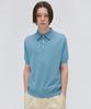 EZIO Soft Collar Half Knit_Peacock