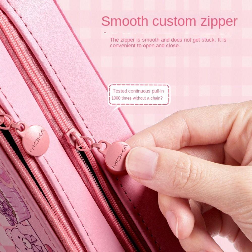 Portable Storage Box Multi-function Pen Case Durable Pencil Case  Student School Supplies