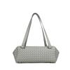 Authentic Leather Woven Loaf Bag Square Pillow Style Crossbody Shoulder Streetwear Daily Use