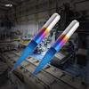 10Pcs box 3.175 Blue Plating Tungsten Steel Engraving Tool CNC Carving Tool (20 degrees *0.1)